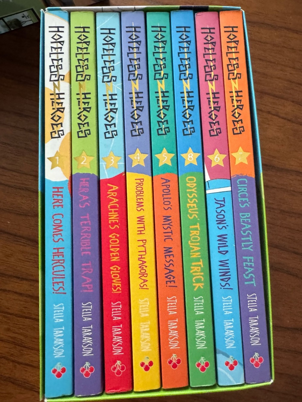 Hopeless Heroes: The Greek God Collection" by Stella Tarakson 8 book collection